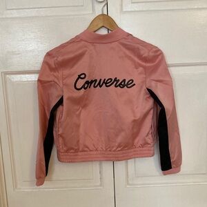 Converse Pink Jacket with Black Details